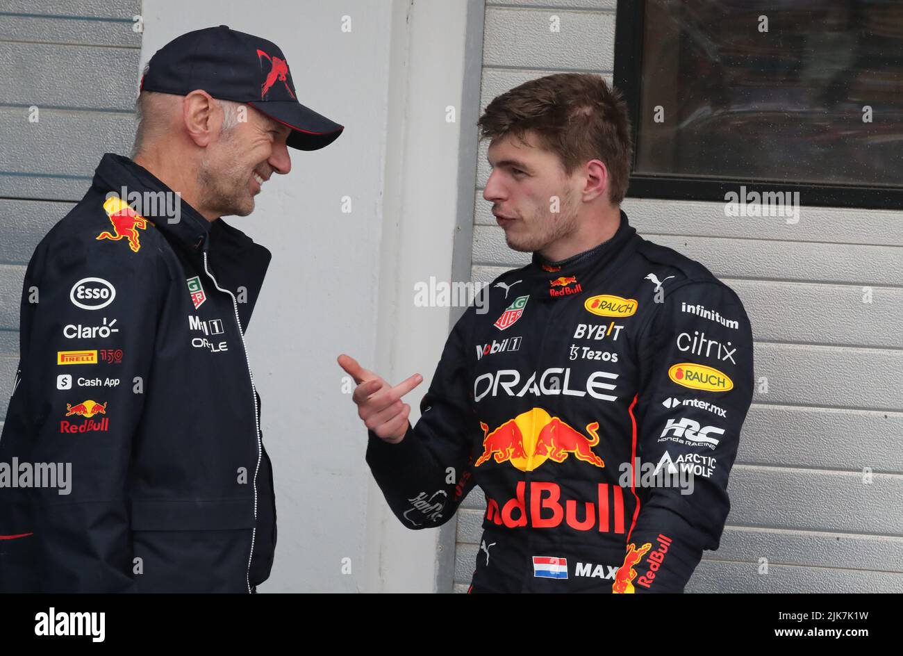 Thill Racing MOGYOROD, BUDAPEST, Hungary. 31st July, 2022. Adrian NEWEY of Red Bull ...