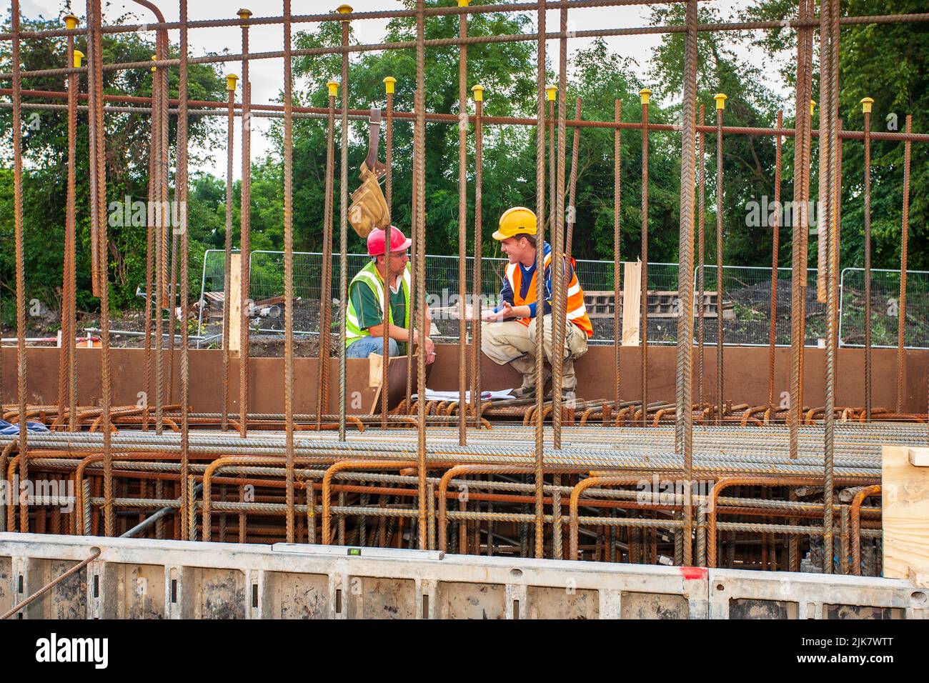 construction workers Stock Photo