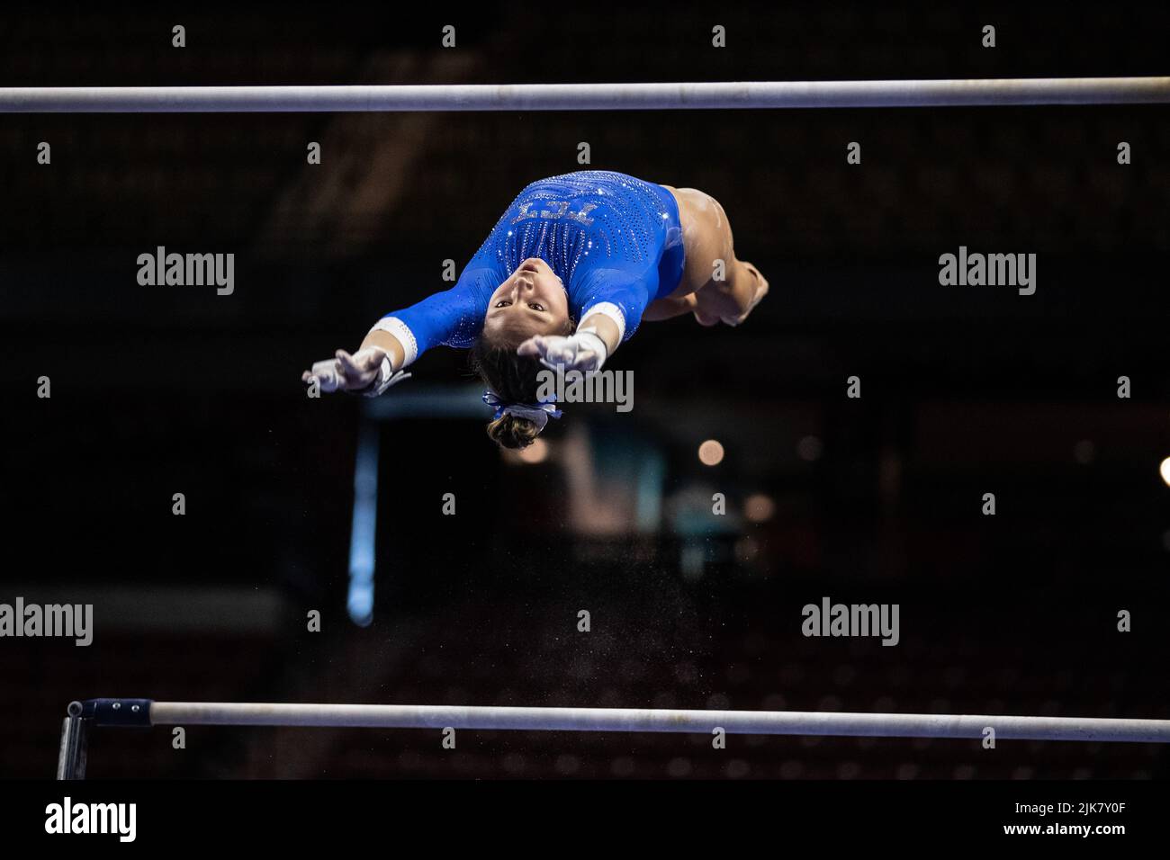 Katelyn Rosen July 30, 2022: Katelyn Rosen from Twin City Twisters competes during ...