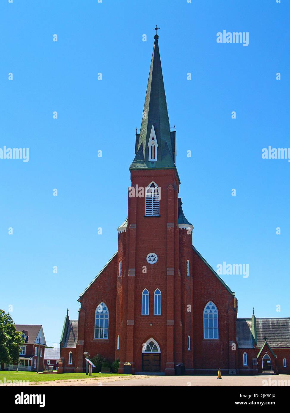 St.Simon and St.Jude Catholic Church,Tignish, PDI Stock Photo