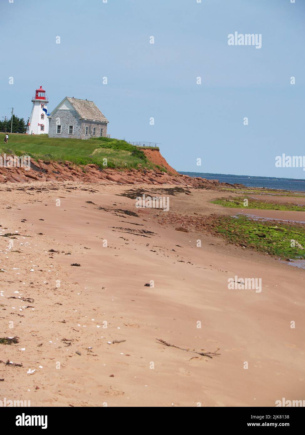 Panmure Lighthouse on Panmure Island,PEI Stock Photo Alamy