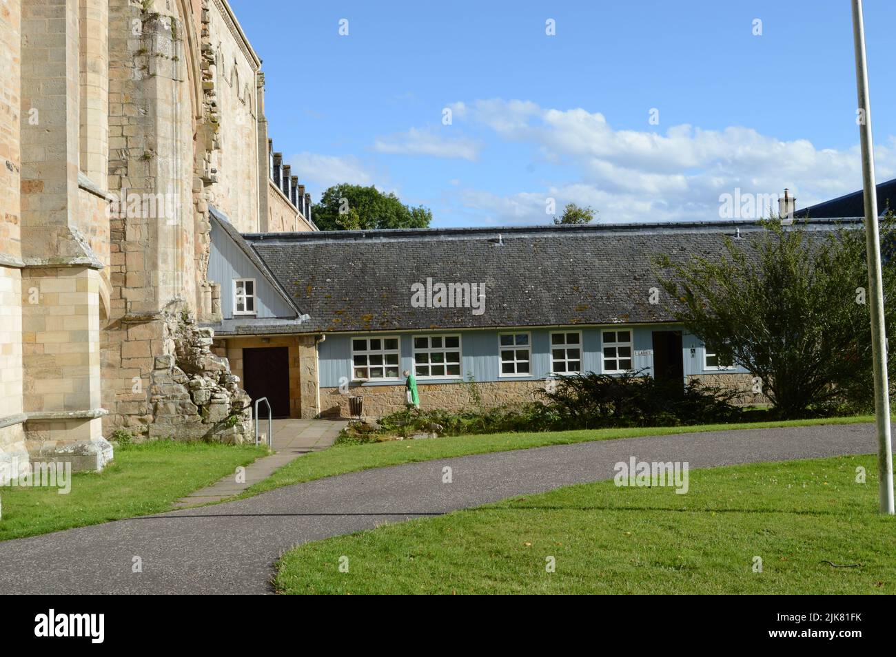 Pluscarden medieval Benedictine monastery, Elgin, Moray, Scotland Stock Photo