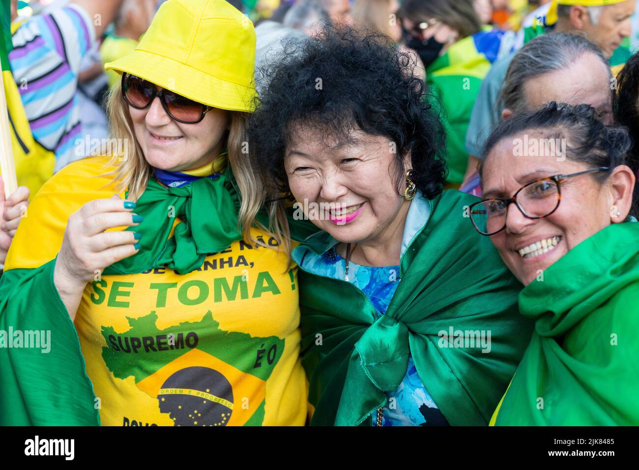 São Paulo, BRASIL - Dra Nise Yamaguchi during, emonstration for ...
