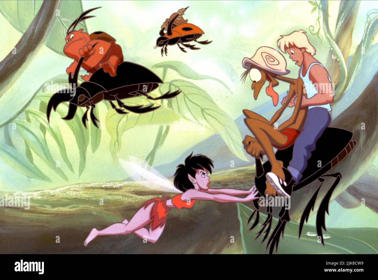 Crysta & Zak Film: Ferngully: The Last Rainforest (1990) Characters: Crysta  & Director: Bill Kroyer 27 August 1992 **WARNING** This Photograph is for  editorial use only and is the copyright of 20