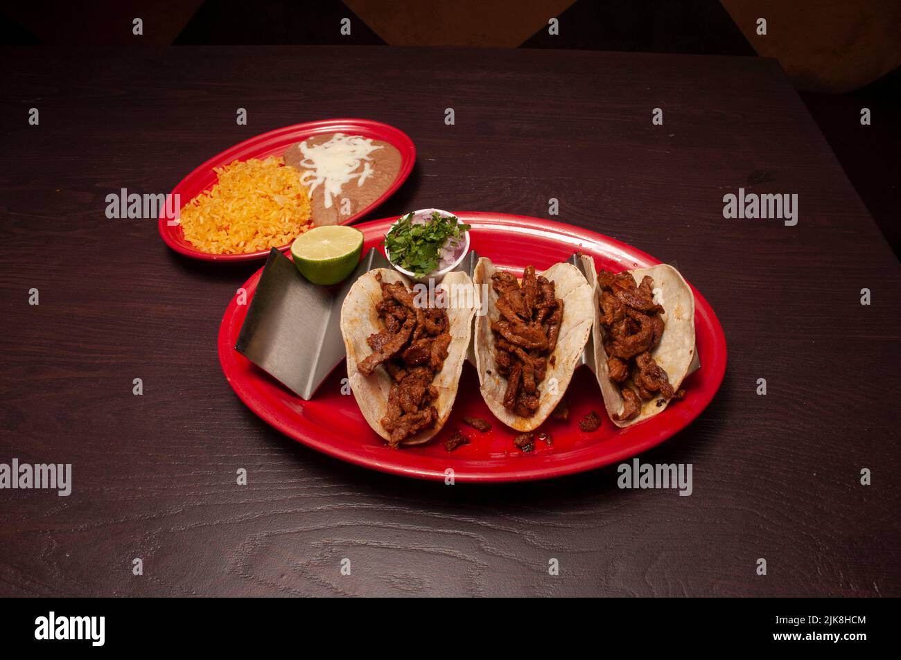 Mexican dish known best as carne asada Stock Photo - Alamy