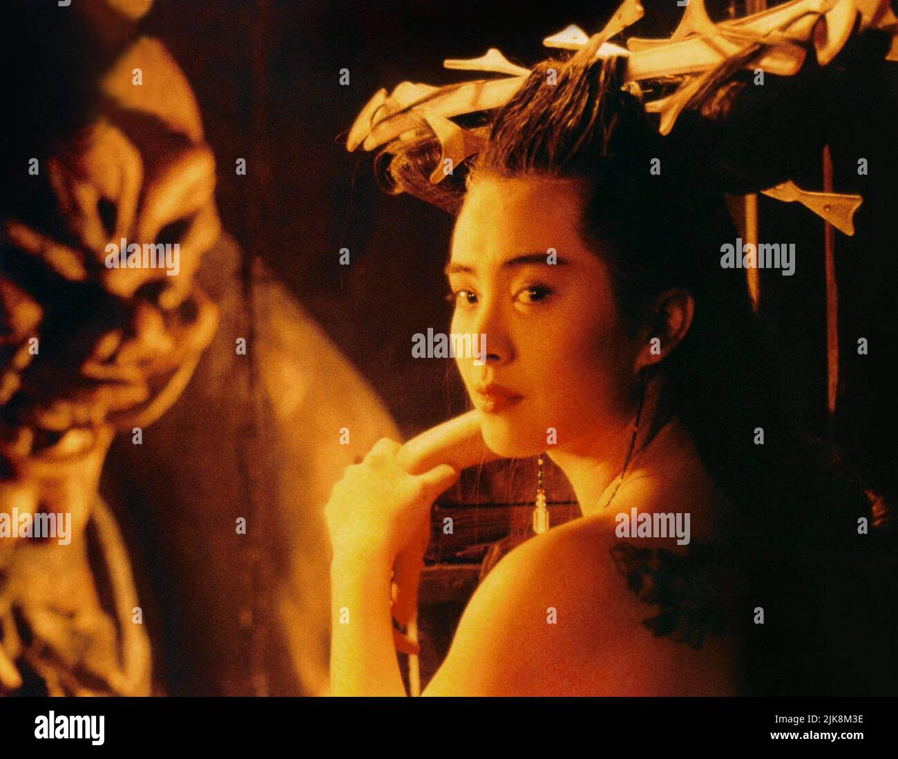 Jacky Cheung Film: A Chinese Ghost Story Iii (Sien lui yau wan III: Do do do) Characters: Yin  Hk 1991, Director: Siu-Tung Ching 18 July 1991   **WARNING** This Photograph is for editorial use only and is the copyright of CANNONVMP and/or the Photographer assigned by the Film or Production Company and can only be reproduced by publications in conjunction with the promotion of the above Film. A Mandatory Credit To CANNONVMP is required. The Photographer should also be credited when known. No commercial use can be granted without written authority from the Film Company. Stock Photo