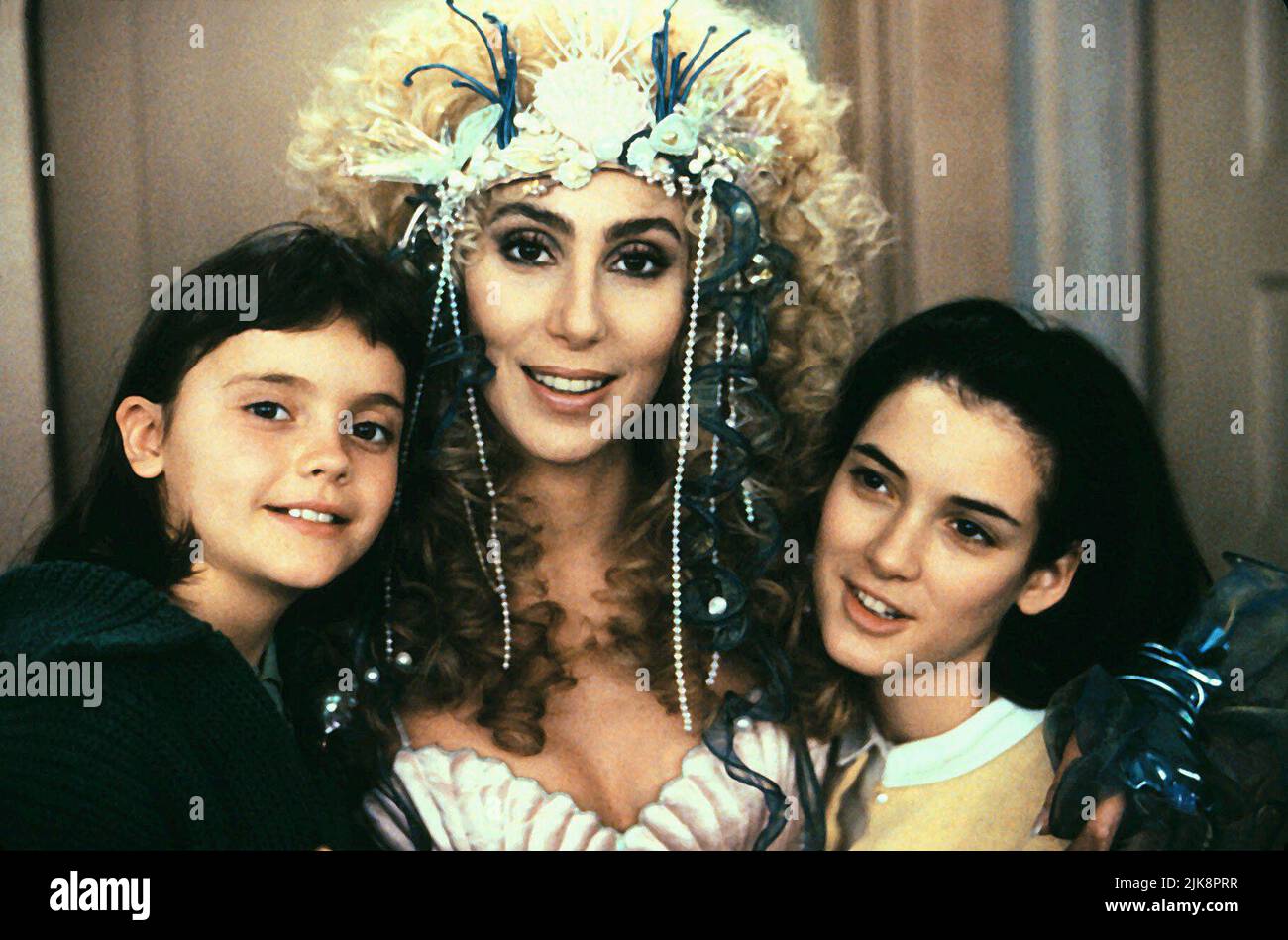 Christina Ricci, Cher & Winona Ryder Film Mermaids (USA 1990