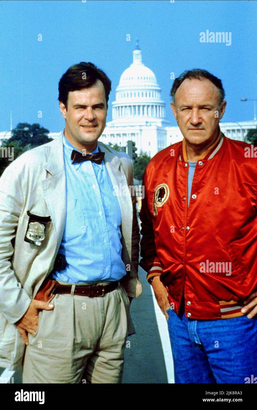 Dan Aykroyd & Gene Hackman Film: Loose Cannons (1993) Characters: Ellis Fielding & MacArthur Stern  Director: Bob Clark 09 February 1990   **WARNING** This Photograph is for editorial use only and is the copyright of TRISTAR and/or the Photographer assigned by the Film or Production Company and can only be reproduced by publications in conjunction with the promotion of the above Film. A Mandatory Credit To TRISTAR is required. The Photographer should also be credited when known. No commercial use can be granted without written authority from the Film Company. Stock Photo