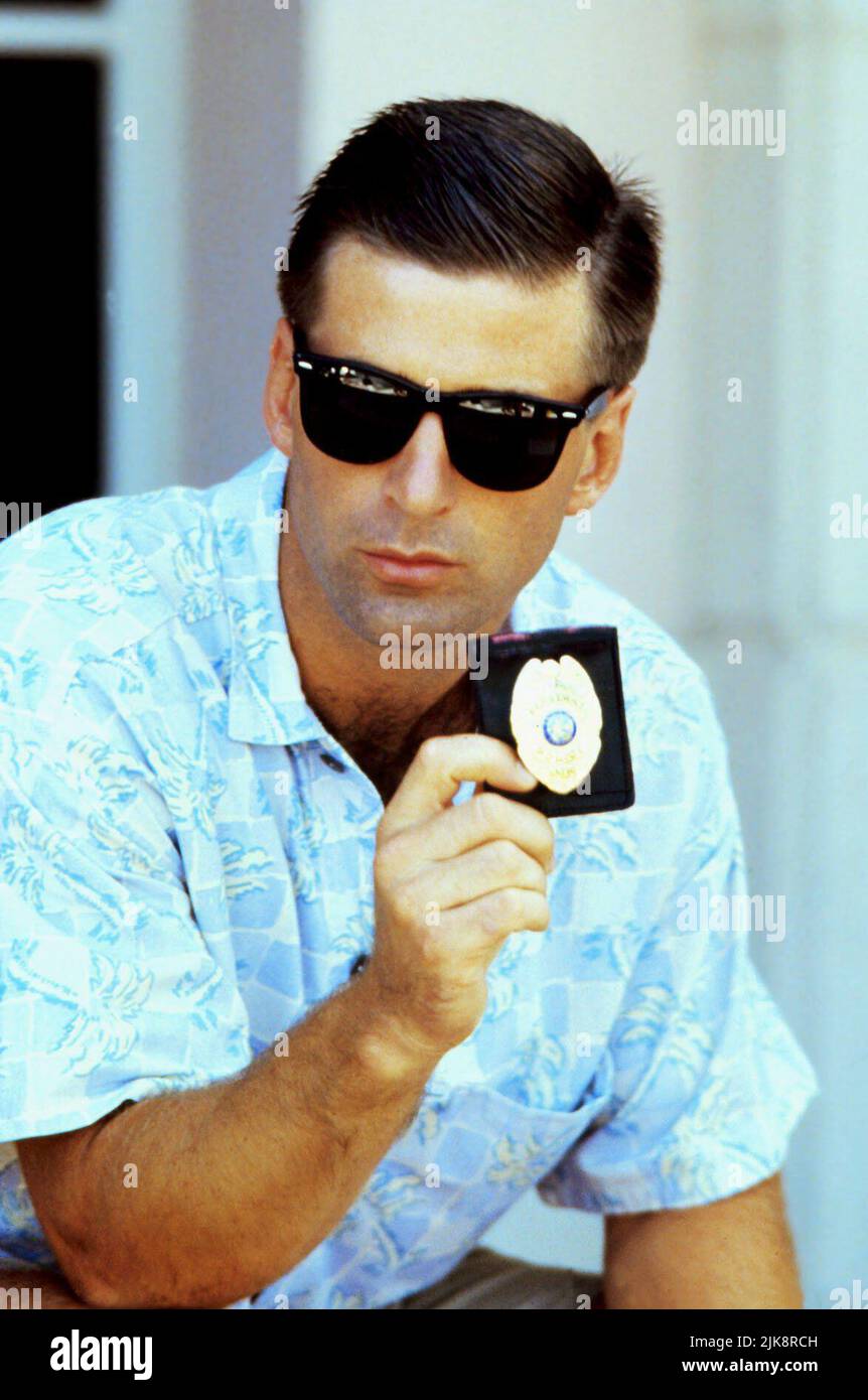 Alec Baldwin Film: Miami Blues (1990) Characters: Frederick J. Frenger Jr.  Director: George Armitage 20 April 1990   **WARNING** This Photograph is for editorial use only and is the copyright of ORION and/or the Photographer assigned by the Film or Production Company and can only be reproduced by publications in conjunction with the promotion of the above Film. A Mandatory Credit To ORION is required. The Photographer should also be credited when known. No commercial use can be granted without written authority from the Film Company. Stock Photo