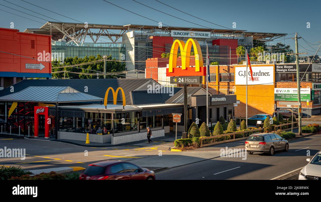Brisbane, Australia McDonald's restaurant in Milton Stock Photo Alamy