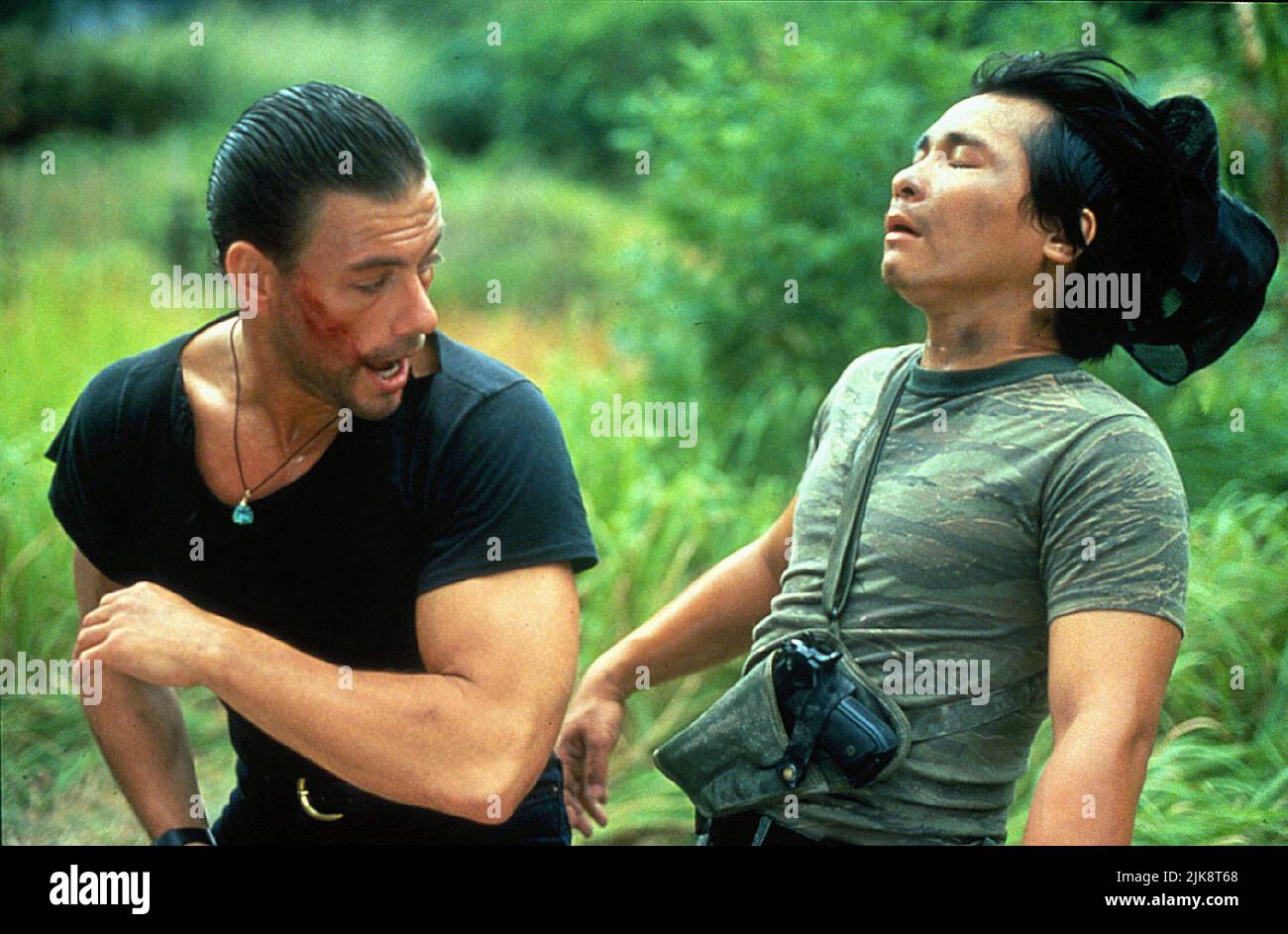 Jean-Claude Van Damme Film: Double Impact (1991) Characters: Alex Director:  Sheldon Lettich 09 August 1991 **WARNING** This Photograph is for editorial  use only and is the copyright of COLUMBIA and/or the Photographer
