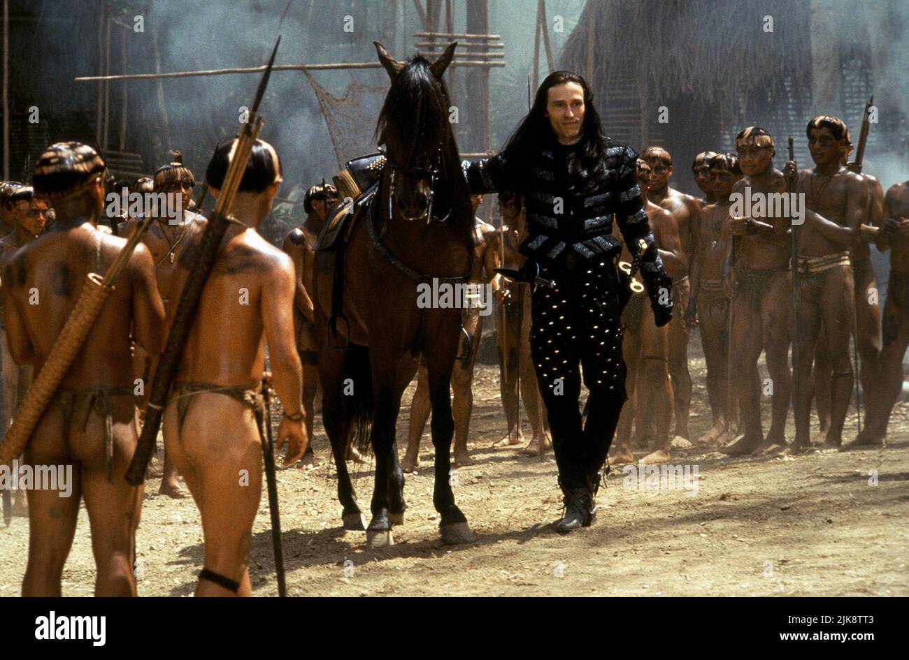 Michael Wincott Film: 1492: Conquest Of Paradise (FR/E 1992) Characters: Adrian de Moxica  Director: Ridley Scott 08 October 1992   **WARNING** This Photograph is for editorial use only and is the copyright of PARAMOUNT and/or the Photographer assigned by the Film or Production Company and can only be reproduced by publications in conjunction with the promotion of the above Film. A Mandatory Credit To PARAMOUNT is required. The Photographer should also be credited when known. No commercial use can be granted without written authority from the Film Company. Stock Photo
