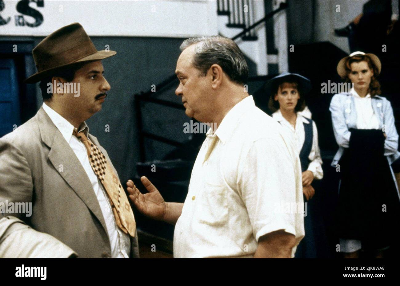 Jon Lovitz &amp; Eddie Jones Film A League Of Their Own (1991) Characters: Ernie Capadino &amp; Dave ...