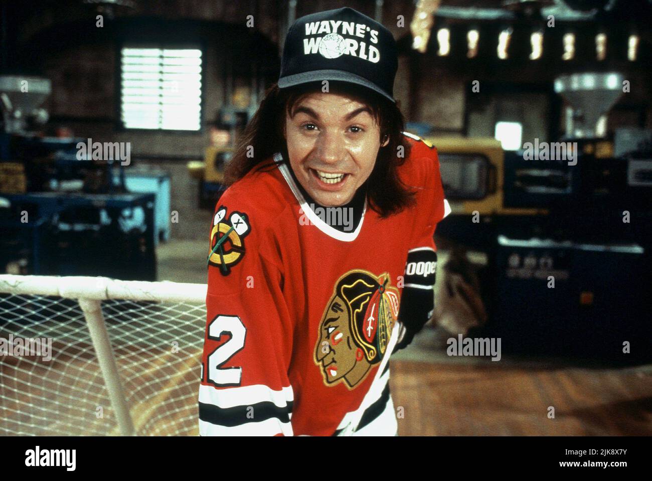 Wayne's World Hat Wayne Campbell Baseball Cap Costume Movie Mike