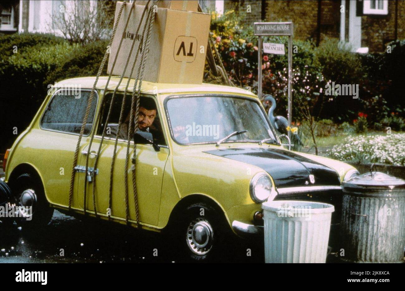 Rowan Atkinson Television: Mr Bean Goes To Town (1993)  To Be Used Solely For Coverage Of This Specific Motion Picture. 01 January 1990   **WARNING** This Photograph is for editorial use only and is the copyright of TIGER ASPECT and/or the Photographer assigned by the Film or Production Company and can only be reproduced by publications in conjunction with the promotion of the above Film. A Mandatory Credit To TIGER ASPECT is required. The Photographer should also be credited when known. No commercial use can be granted without written authority from the Film Company. Stock Photo