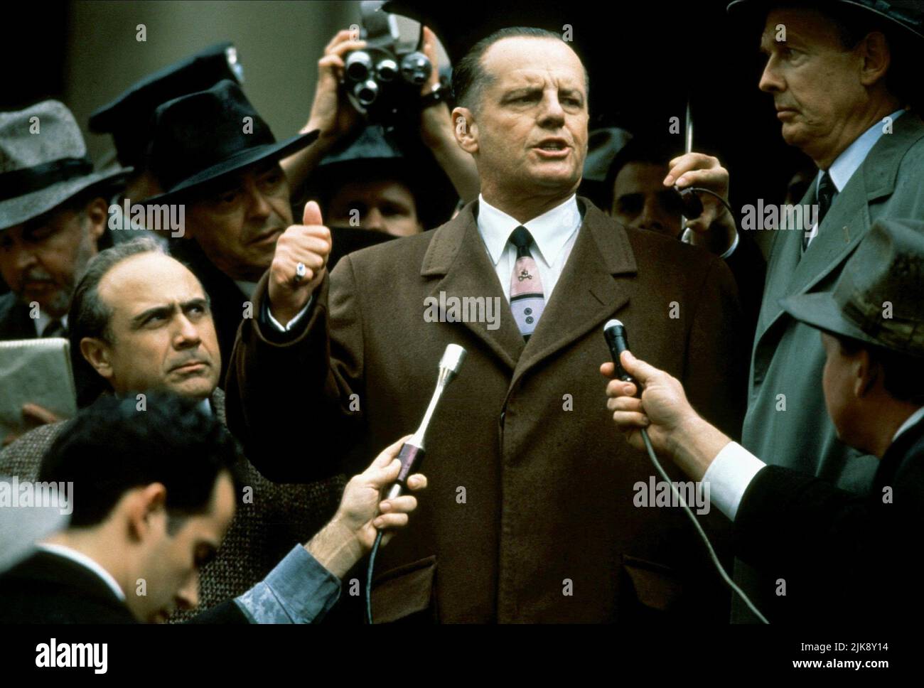 Danny Devito & Jack Nicholson Film: Hoffa (USA 1992) Characters: Bobby