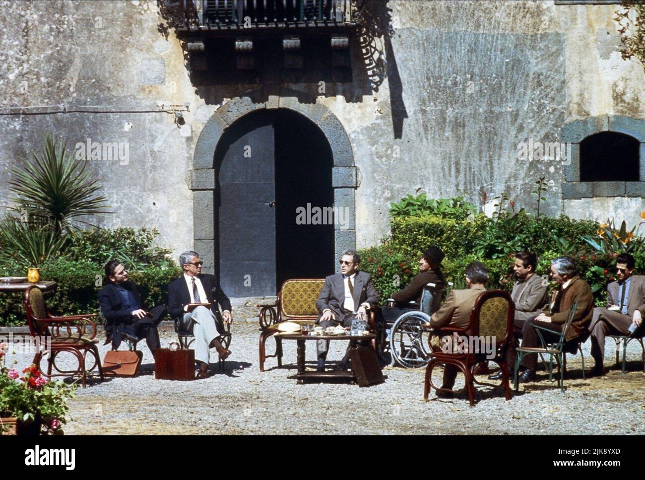 Al Pacino And Andy Garcia Film The Godfather Part Iii Usa 1990 Characters Don Michael 9001