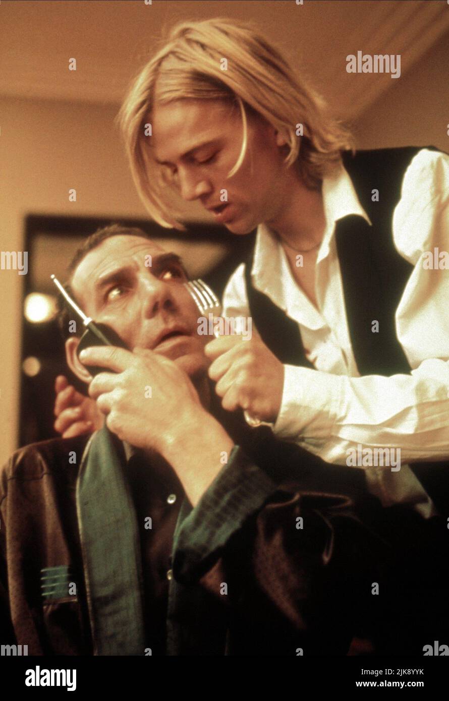 Pete Postlethwaite & Antonie Kamerling Film: Suite 16 (1994) Characters: Glover, Chris  Director: Dominique Deruddere 24 November 1994   **WARNING** This Photograph is for editorial use only and is the copyright of THEOREMA FILMS and/or the Photographer assigned by the Film or Production Company and can only be reproduced by publications in conjunction with the promotion of the above Film. A Mandatory Credit To THEOREMA FILMS is required. The Photographer should also be credited when known. No commercial use can be granted without written authority from the Film Company. Stock Photo