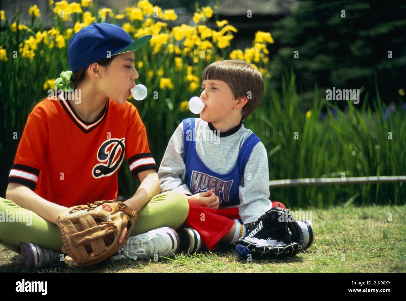 Caroline Junko King & J. Evan Bonifant Film: 3 Ninjas Kick Back (1992)  Characters: Miyo, Michael 'Tum Tum' Douglas Director: Charles T. Kanganis  06 May 1994 **WARNING** This Photograph is for editorial