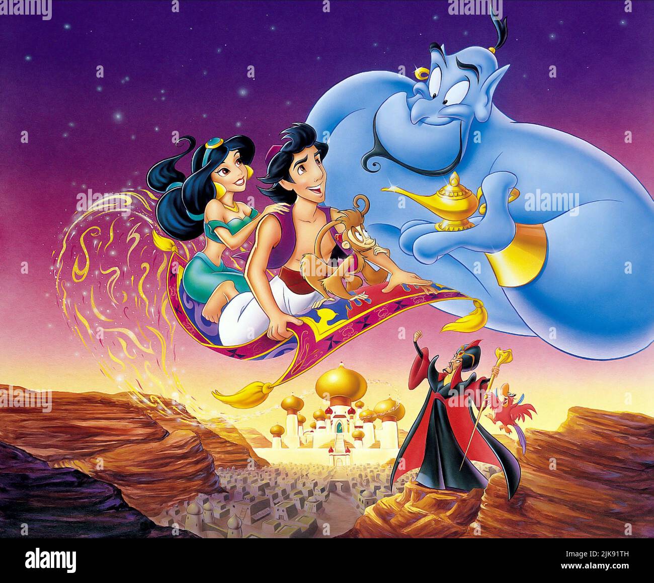 Jafar aladdin genie hi-res stock photography and images - Alamy