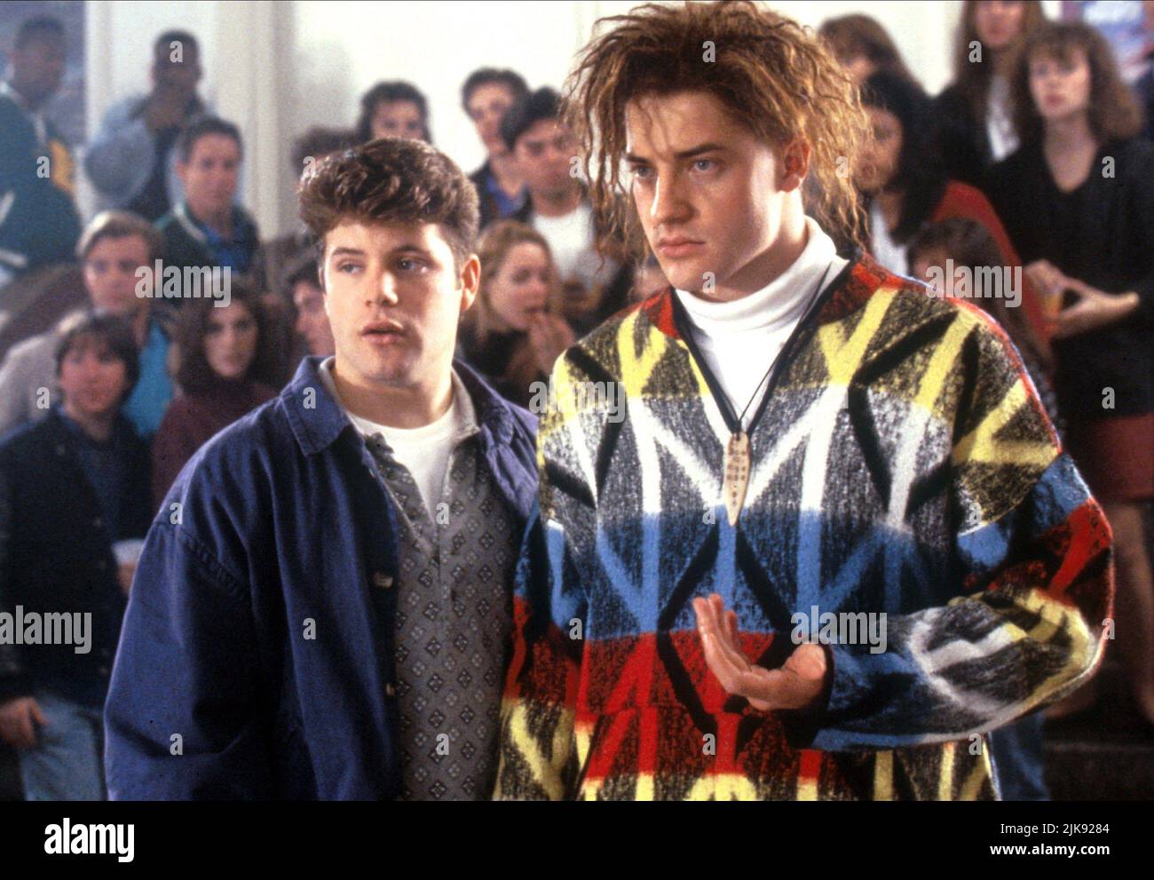 Sean Astin & Brendan Fraser Film Encino Man (USA 1992) Characters