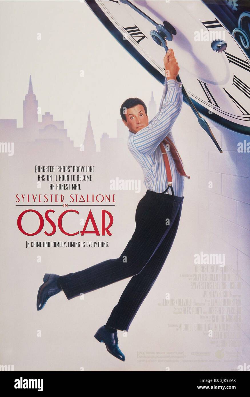 Sylvester Stallone Poster Film Oscar (USA 1991) Characters Angelo