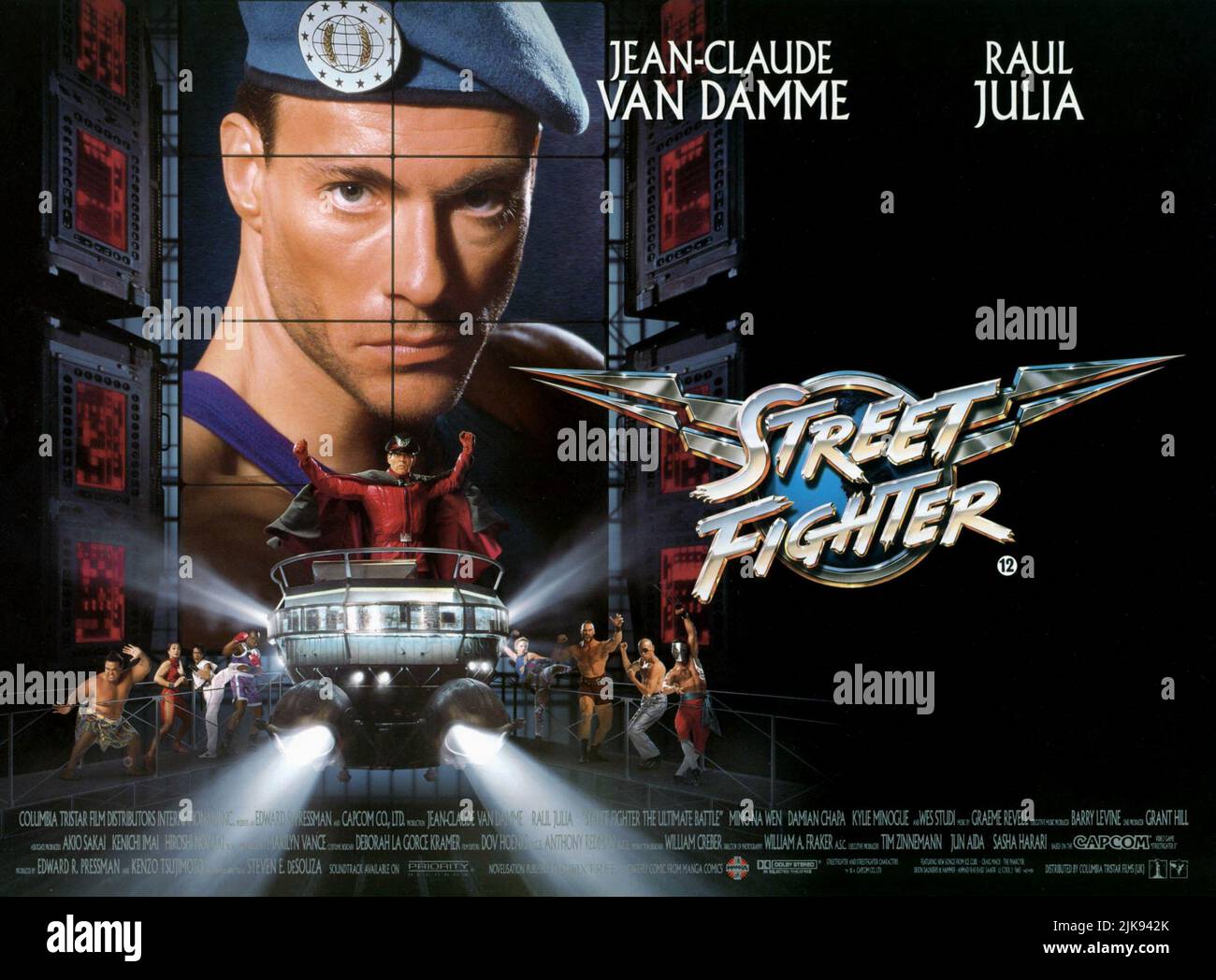 Jean-Claude Van Damme Colonel Guile (Jean-Claude Van Damme) *** Local  Caption *** 1994, Street Fighter, Streetfighter - Die Entscheidende  Schlacht Stock Photo - Alamy