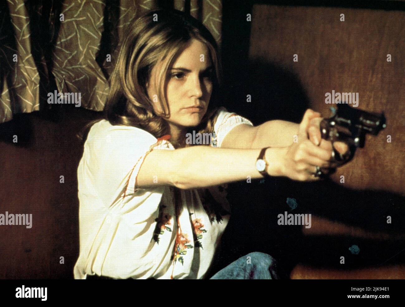 Jennifer Jason Leigh Film: Rush (1991) Characters: Kristen Cates  Director: Lili Fini Zanuck 22 December 1991   **WARNING** This Photograph is for editorial use only and is the copyright of MGM and/or the Photographer assigned by the Film or Production Company and can only be reproduced by publications in conjunction with the promotion of the above Film. A Mandatory Credit To MGM is required. The Photographer should also be credited when known. No commercial use can be granted without written authority from the Film Company. Stock Photo