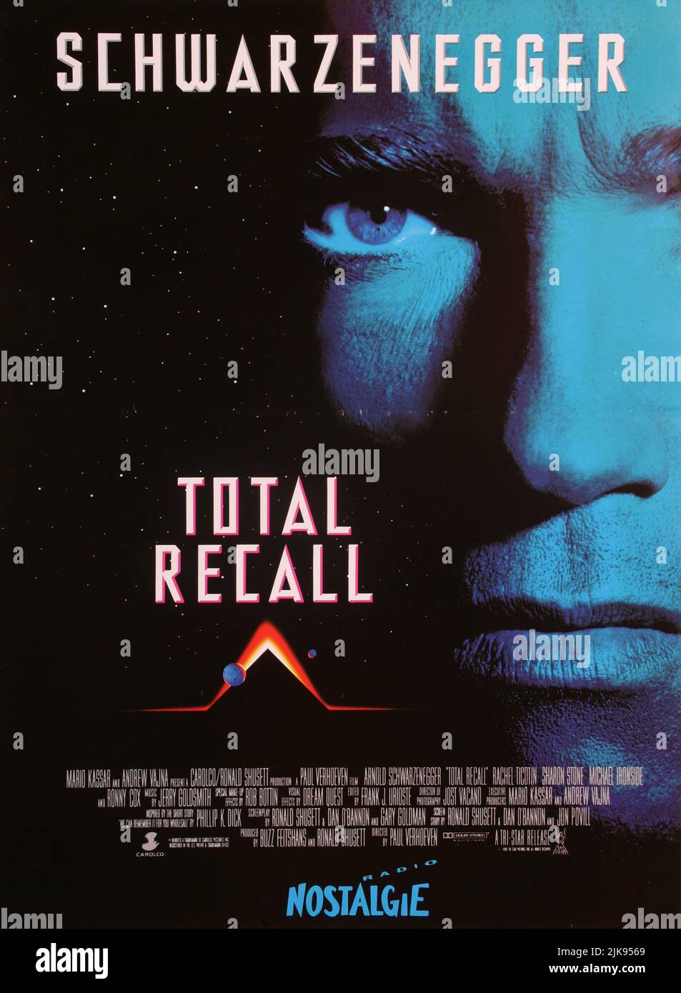 Arnold Schwarzenegger Poster Film: Total Recall (USA 1990 ...