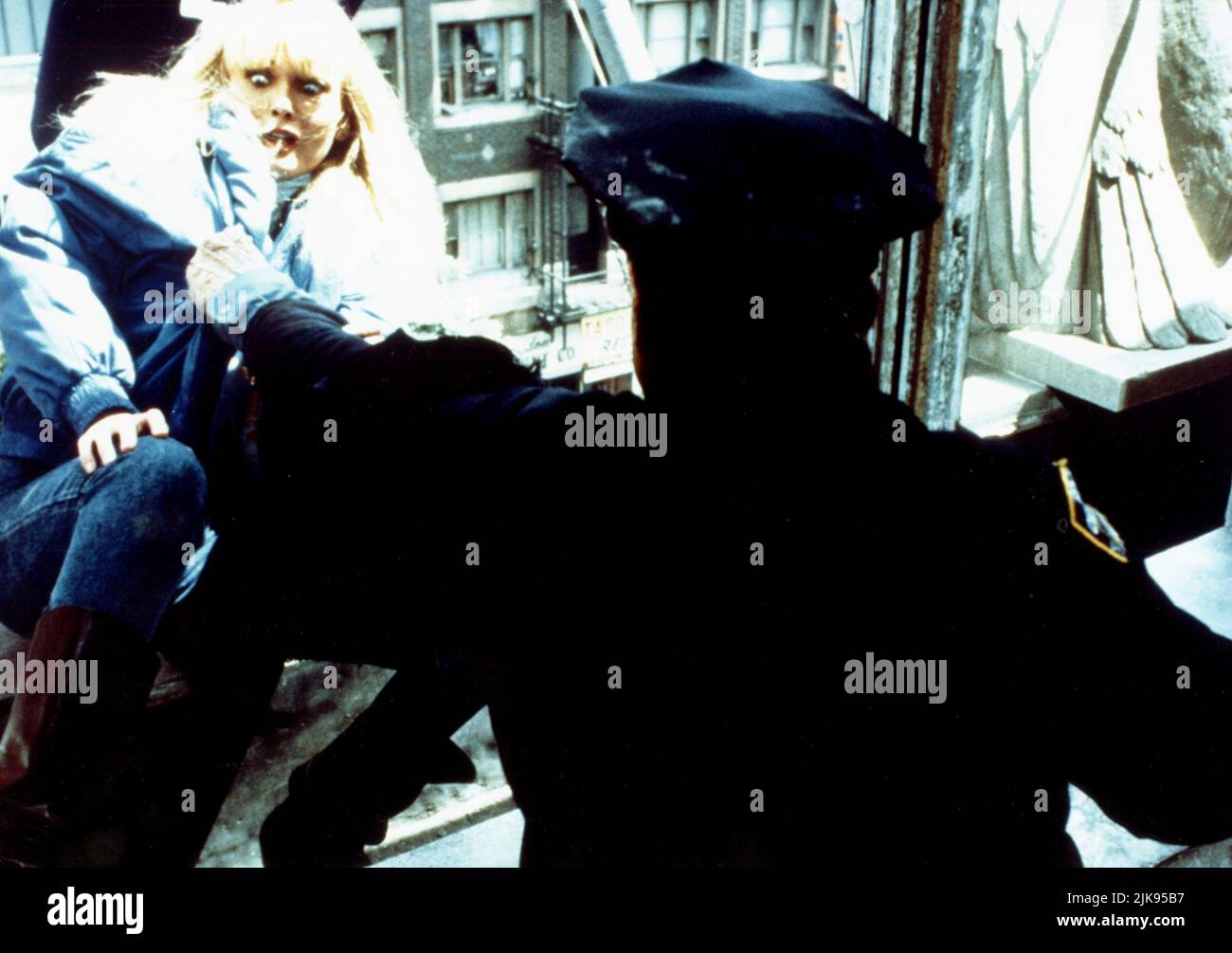 Laurene Landon & Robert Z'Dar Film: Maniac Cop 2 (1992) Characters: Teresa Mallory & Matt Cordell  Director: William Lustig 18 July 1990   **WARNING** This Photograph is for editorial use only and is the copyright of MEDUSA and/or the Photographer assigned by the Film or Production Company and can only be reproduced by publications in conjunction with the promotion of the above Film. A Mandatory Credit To MEDUSA is required. The Photographer should also be credited when known. No commercial use can be granted without written authority from the Film Company. Stock Photo