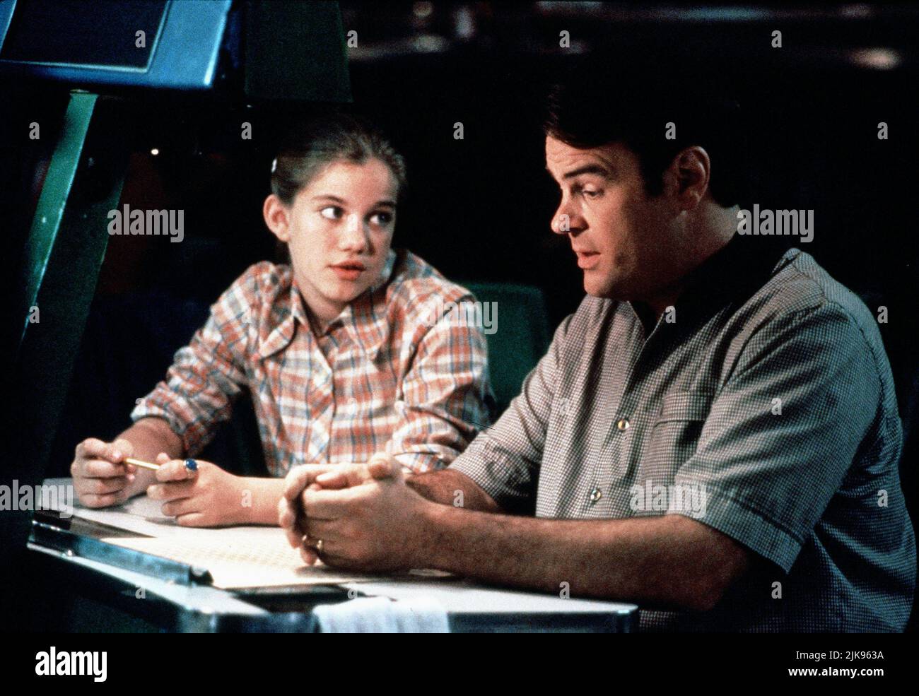 Anna Chlumsky & Dan Aykroyd Film: My Girl 2 (USA 1994) Characters: Vada Margaret Sultenfuss & Harry Sultenfuss  Director: Howard Zieff 11 February 1994   **WARNING** This Photograph is for editorial use only and is the copyright of IMAGINE FILMS ENTERTAINMENT and/or the Photographer assigned by the Film or Production Company and can only be reproduced by publications in conjunction with the promotion of the above Film. A Mandatory Credit To IMAGINE FILMS ENTERTAINMENT is required. The Photographer should also be credited when known. No commercial use can be granted without written authority fr Stock Photo
