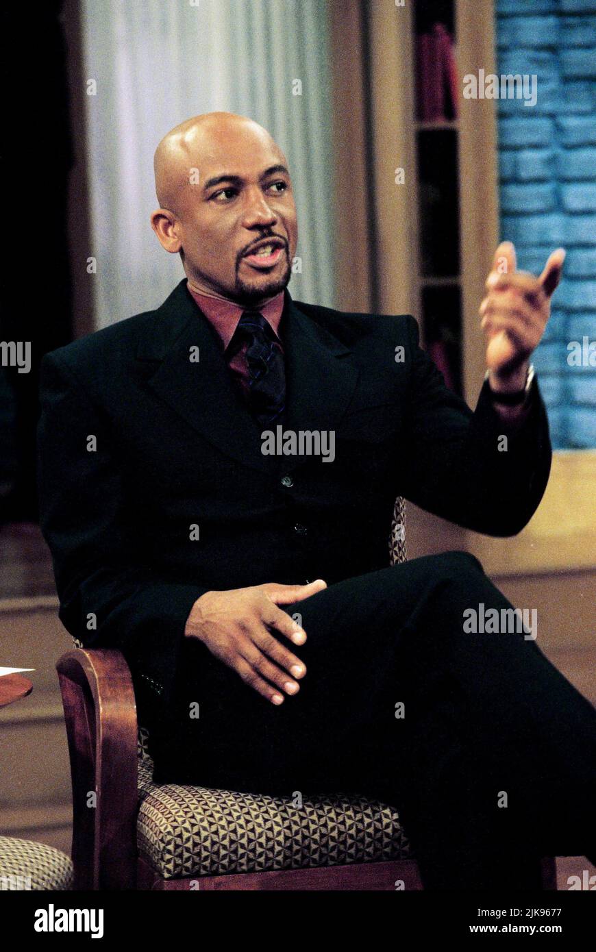 Montel Williams Television: The Montel Williams Show (1991)   27 June 1991   **WARNING** This Photograph is for editorial use only and is the copyright of CBS and/or the Photographer assigned by the Film or Production Company and can only be reproduced by publications in conjunction with the promotion of the above Film. A Mandatory Credit To CBS is required. The Photographer should also be credited when known. No commercial use can be granted without written authority from the Film Company. Stock Photo