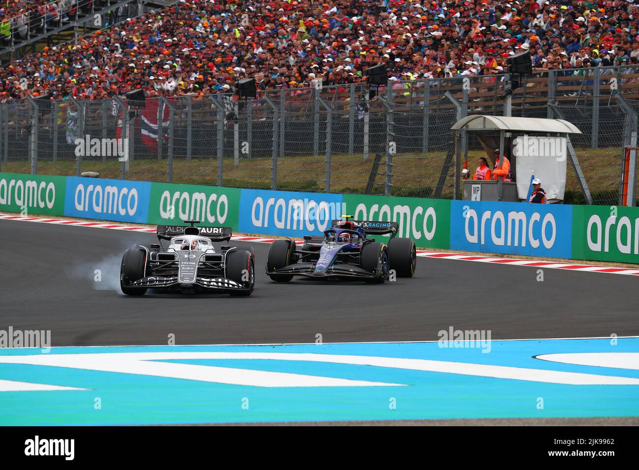 10 Pierre Gasly Alpha Tauri Honda during the Hungarian GP, 2831 July