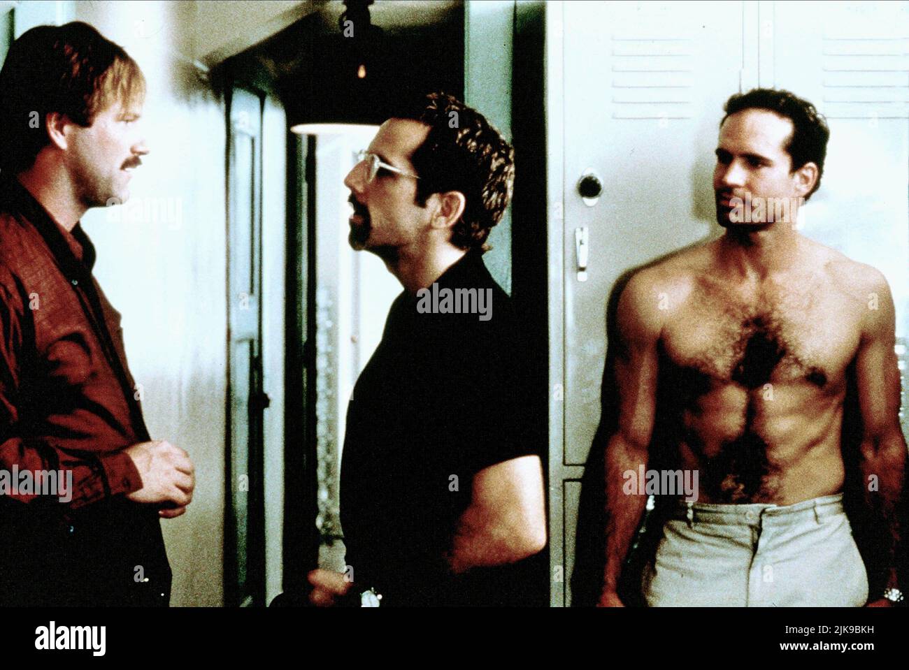Aaron Eckhart, Ben Stiller & Jason Patric Film: Your Friends & Neighbors (1996) Characters: Barry,Jerry & Cary  Director: Neil Labute 19 August 1998   **WARNING** This Photograph is for editorial use only and is the copyright of UNIVERSAL and/or the Photographer assigned by the Film or Production Company and can only be reproduced by publications in conjunction with the promotion of the above Film. A Mandatory Credit To UNIVERSAL is required. The Photographer should also be credited when known. No commercial use can be granted without written authority from the Film Company. Stock Photo