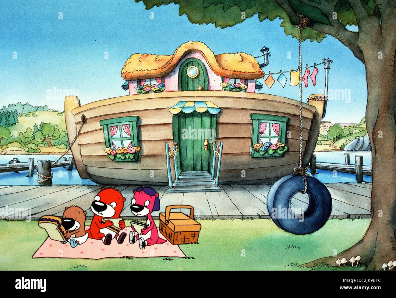 Baby Butter, Peanut Otter & Jelly Otter Television Pb&J Otter (1998