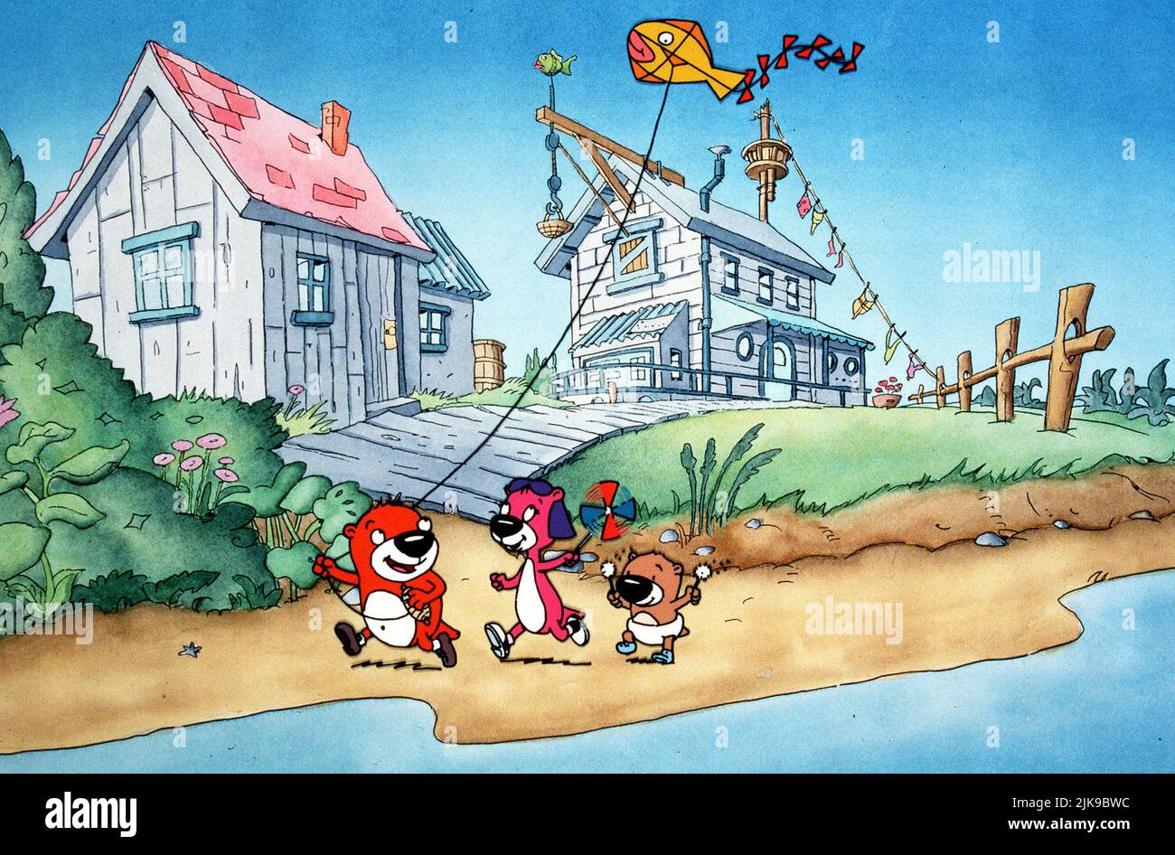 Peanut Otter, Jelly Otter & Baby Butter Television Pb&J Otter (1998