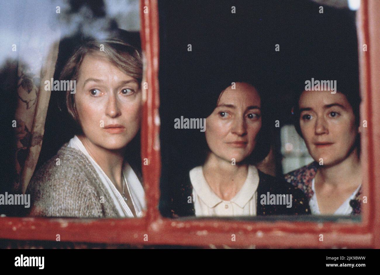 Meryl Streep, Brid Brennan, Sophie Thompson Film: Dancing At Lughnasa (1998) Characters: Kate 'Kit' Mundy,Agnes 'Aggie' Mundy,Rose 'Rosie' Mundy  Director: Pat O'Connor 04 September 1998   **WARNING** This Photograph is for editorial use only and is the copyright of CHANNEL 4 and/or the Photographer assigned by the Film or Production Company and can only be reproduced by publications in conjunction with the promotion of the above Film. A Mandatory Credit To CHANNEL 4 is required. The Photographer should also be credited when known. No commercial use can be granted without written authority fro Stock Photo