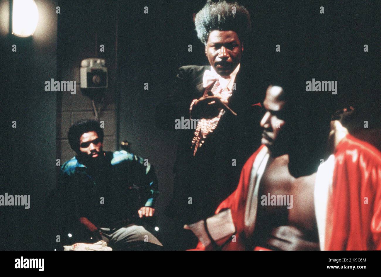 Ving Rhames & Danny Johnson Film: Don King: Only In America (1997) Characters: Don King & Larry Holmes  Director: John Herzfeld 15 November 1997   **WARNING** This Photograph is for editorial use only and is the copyright of HBO and/or the Photographer assigned by the Film or Production Company and can only be reproduced by publications in conjunction with the promotion of the above Film. A Mandatory Credit To HBO is required. The Photographer should also be credited when known. No commercial use can be granted without written authority from the Film Company. Stock Photo
