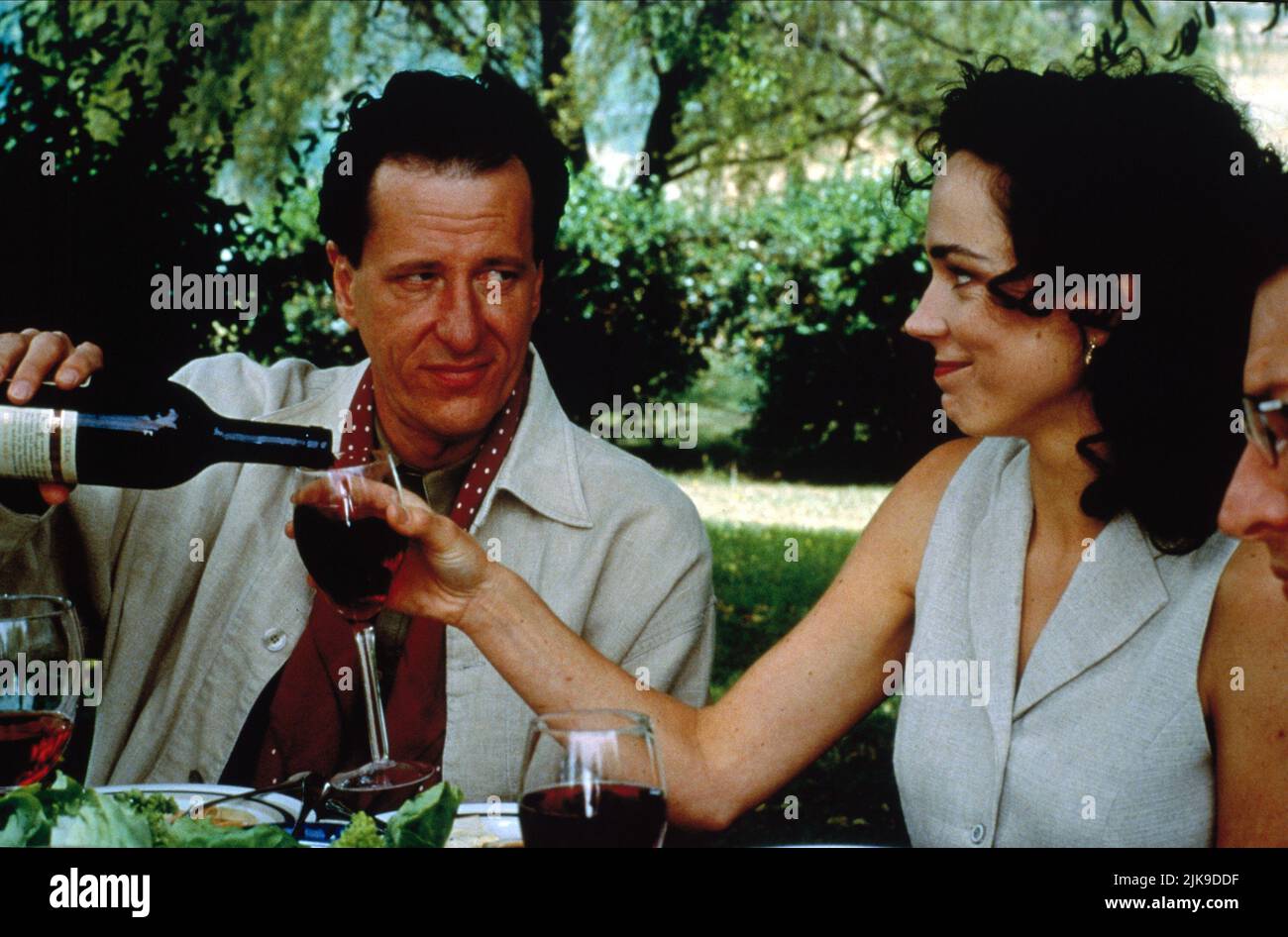 Geoffrey Rush Frances O Connor Film A Little Bit Of Soul Aus 1998 Characters Godfrey Usher Kate Haslett Director Peter Duncan 19 March 1998 Warning This Photograph Is For Editorial Use Only