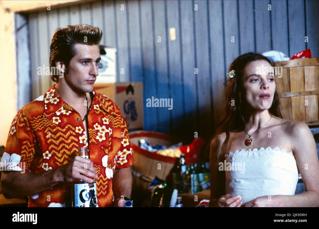 Alex Deboe & Gabrielle Anwar Film: Beach Movie (1998) Characters: Link, Sunny  Director: John Quinn 25 November 1998   **WARNING** This Photograph is for editorial use only and is the copyright of MCPA and/or the Photographer assigned by the Film or Production Company and can only be reproduced by publications in conjunction with the promotion of the above Film. A Mandatory Credit To MCPA is required. The Photographer should also be credited when known. No commercial use can be granted without written authority from the Film Company. Stock Photo