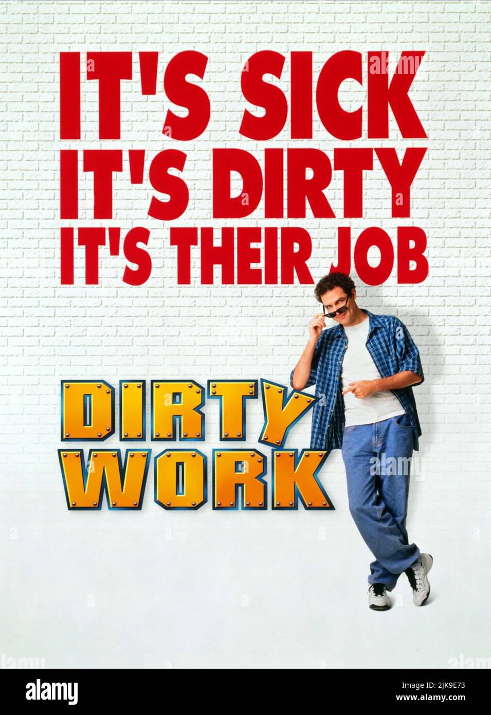 Movie Poster Film: Dirty Work (1998)   Director: Bob Saget 12 June 1998   **WARNING** This Photograph is for editorial use only and is the copyright of MGM and/or the Photographer assigned by the Film or Production Company and can only be reproduced by publications in conjunction with the promotion of the above Film. A Mandatory Credit To MGM is required. The Photographer should also be credited when known. No commercial use can be granted without written authority from the Film Company. Stock Photo