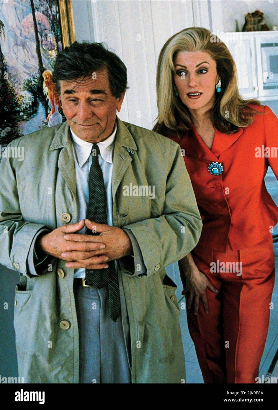 Peter Falk & Shera Danese Television Columbo (TVSerie) Characters Cathleen Calvert & Lt