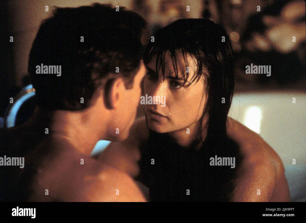 Jason Beghe & Demi Moore Film: G.I. Jane; Gi Jane (1997) Characters: Royce & Jordan O'Neill  Director: Ridley Scott 01 April 1997   **WARNING** This Photograph is for editorial use only and is the copyright of HOLLYWOOD PICTURES and/or the Photographer assigned by the Film or Production Company and can only be reproduced by publications in conjunction with the promotion of the above Film. A Mandatory Credit To HOLLYWOOD PICTURES is required. The Photographer should also be credited when known. No commercial use can be granted without written authority from the Film Company. Stock Photo