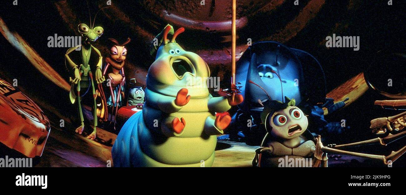 Manny, Heimlich, Dim & Franis Film: A Bug'S Life (USA 1998) Characters: Manny,Heimlich,Dim &  Director: John Lasseter & Andrew Stanton 14 November 1998   **WARNING** This Photograph is for editorial use only and is the copyright of DISNEYPIXAR and/or the Photographer assigned by the Film or Production Company and can only be reproduced by publications in conjunction with the promotion of the above Film. A Mandatory Credit To DISNEYPIXAR is required. The Photographer should also be credited when known. No commercial use can be granted without written authority from the Film Company. Stock Photo