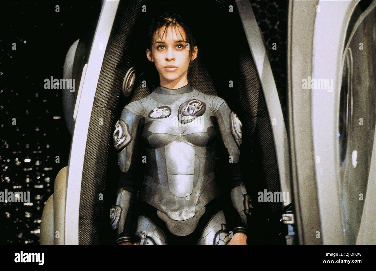 Lacey Chabert Film: Lost In Space (USA 1998) Characters: Penny Robinson  Director: Stephen Hopkins 03 April 1998   **WARNING** This Photograph is for editorial use only and is the copyright of NEW LINE CINEMA and/or the Photographer assigned by the Film or Production Company and can only be reproduced by publications in conjunction with the promotion of the above Film. A Mandatory Credit To NEW LINE CINEMA is required. The Photographer should also be credited when known. No commercial use can be granted without written authority from the Film Company. Stock Photo