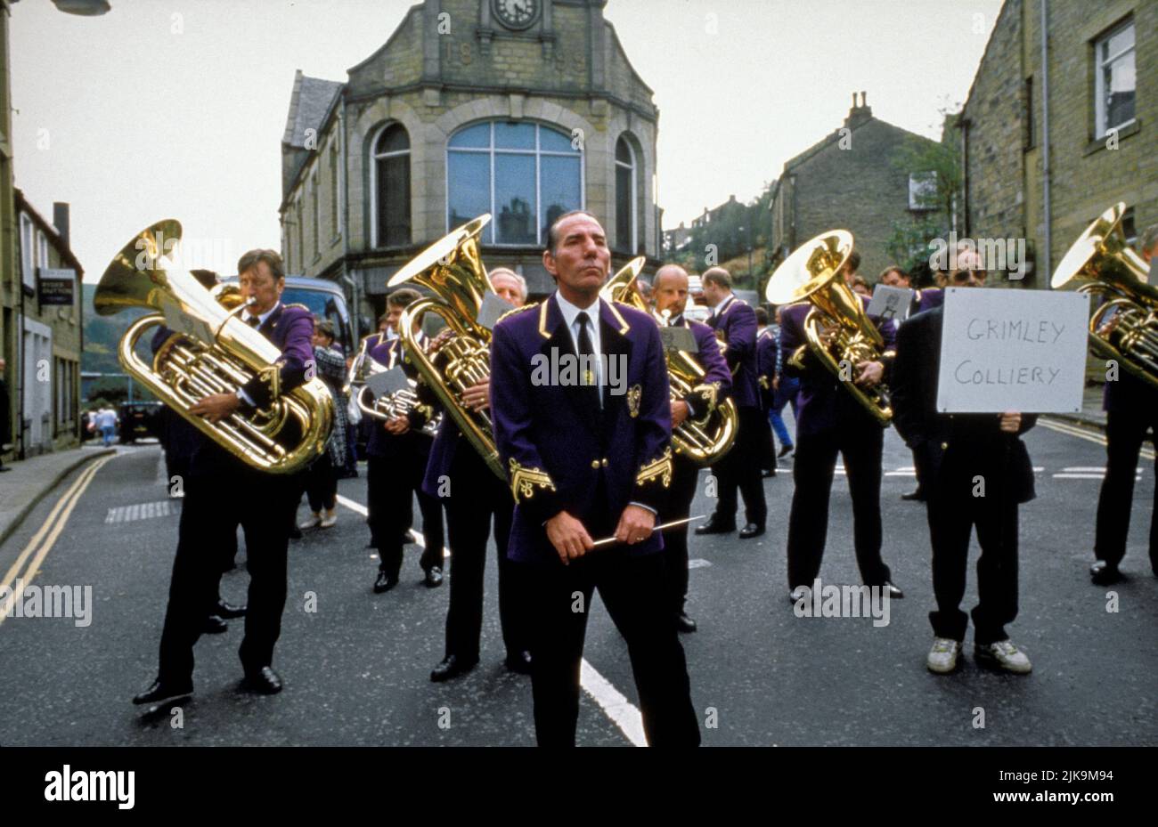 Pete Postlethwaite Film: Brassed Off (1996) Characters: Danny  Director: Mark Herman 01 November 1996   **WARNING** This Photograph is for editorial use only and is the copyright of CHANNEL FOUR and/or the Photographer assigned by the Film or Production Company and can only be reproduced by publications in conjunction with the promotion of the above Film. A Mandatory Credit To CHANNEL FOUR is required. The Photographer should also be credited when known. No commercial use can be granted without written authority from the Film Company. Stock Photo