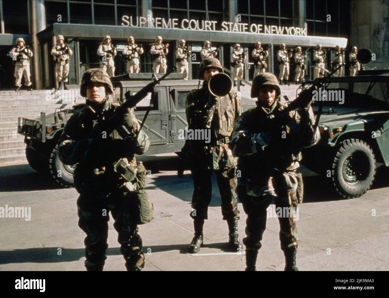 New York State Supreme Court Film: The Siege (1996)   Director: Edward Zwick 06 November 1998   **WARNING** This Photograph is for editorial use only and is the copyright of 20THCENTURY FOX and/or the Photographer assigned by the Film or Production Company and can only be reproduced by publications in conjunction with the promotion of the above Film. A Mandatory Credit To 20THCENTURY FOX is required. The Photographer should also be credited when known. No commercial use can be granted without written authority from the Film Company. Stock Photo