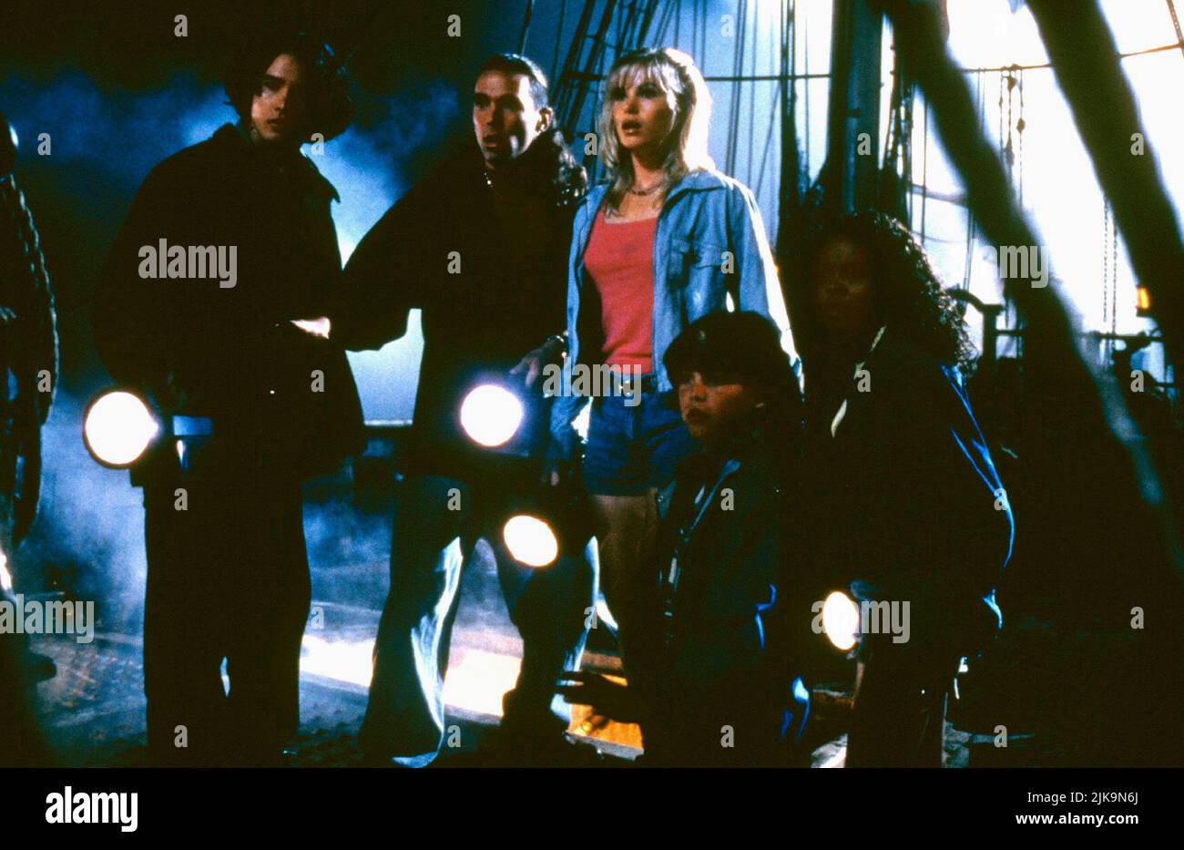 Johnny Yong Bosch, Jason David Frank, Nakia Burrise & Blake Foster Film: Turbo: A Power Rangers Movie (USA/JP 1997) Characters: Adam Park,Tommy Oliver,Tanya Sloan (Yellow Ranger),Justin Stewart (Blue Ranger)  Director: Shuki Levy & David Winning 28 March 1997   **WARNING** This Photograph is for editorial use only and is the copyright of 20TH CENTURY FOX and/or the Photographer assigned by the Film or Production Company and can only be reproduced by publications in conjunction with the promotion of the above Film. A Mandatory Credit To 20TH CENTURY FOX is required. The Photographer should also Stock Photo