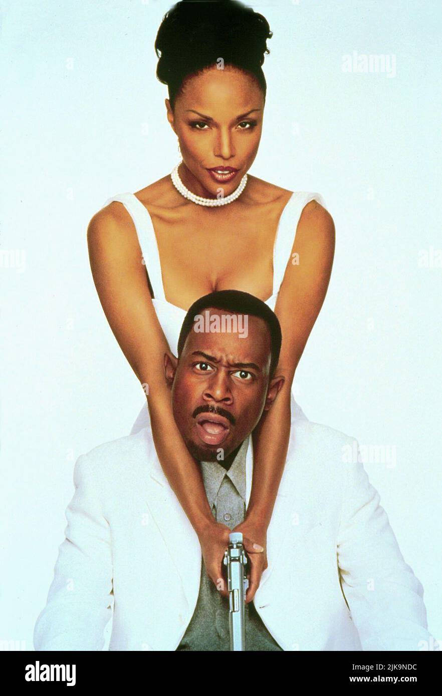Lynn Whitfield, Martin Lawrence Film: Thin Line Between Love & Hate (1995) Characters: Brandi Web,Narrator / Darnell 'Deeny / 'D' / D.W.' Wright  Director: Martin Lawrence 03 April 1996   **WARNING** This Photograph is for editorial use only and is the copyright of NEW LINE and/or the Photographer assigned by the Film or Production Company and can only be reproduced by publications in conjunction with the promotion of the above Film. A Mandatory Credit To NEW LINE is required. The Photographer should also be credited when known. No commercial use can be granted without written authority from t Stock Photo