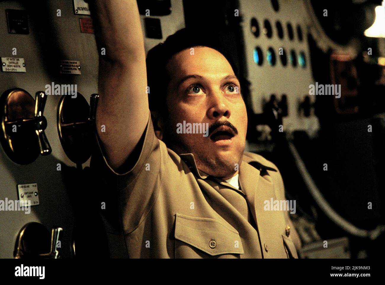 Rob Schneider Film: Down Periscope (USA 1996) Characters: Executive Officer Martin T. 'Marty' Pascoe  Director: David S. Ward 01 March 1996   **WARNING** This Photograph is for editorial use only and is the copyright of 20TH CENTURY FOX and/or the Photographer assigned by the Film or Production Company and can only be reproduced by publications in conjunction with the promotion of the above Film. A Mandatory Credit To 20TH CENTURY FOX is required. The Photographer should also be credited when known. No commercial use can be granted without written authority from the Film Company. Stock Photo